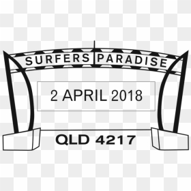 Transparent Paradise Clipart, HD Png Download - postmark png