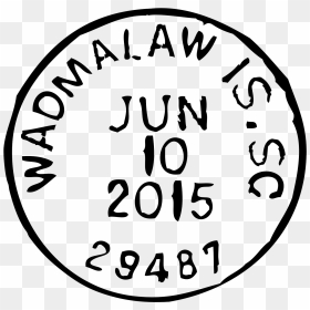 Circle , Png Download - Circle, Transparent Png - postmark png