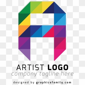 A Letter Logo Png Transparent - Graphic Design, Png Download - logo template png
