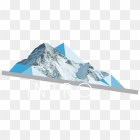 Summit, HD Png Download - snow mountain png