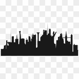 1690247 - New Orleans Skyline Silhouette Vector, HD Png Download - student silhouette png