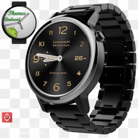 Panerai Luminor Marina Watch Face [elite] - Galaxy Watch Face Iwc, HD Png Download - watch face png
