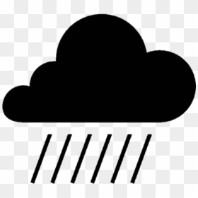 Rain Cloud Silhouette , Png Download - Storm Vector Png, Transparent Png - cloud silhouette png