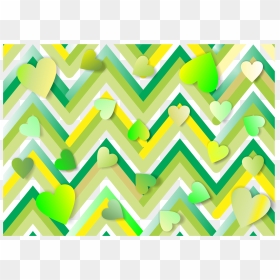 Heart Green Yellow Background - Green And Yellow Background Pattern Png, Transparent Png - yellow background png