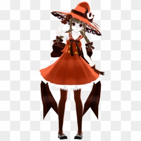 I Scared The Eyes On Her Hat By Aurorayok - Illustration, HD Png Download - scared eyes png