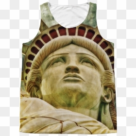 Statue Of Liberty - New York Freedom Statue Art, HD Png Download - liberty statue png