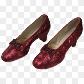 Extreme Aged Metallic Ruby Red Slippers - Slip-on Shoe, HD Png Download - ruby slippers png