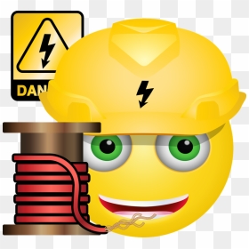Graphic-3929446 1280 - Emoji Electricista, HD Png Download - emoticones png