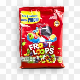 Cereal Froot Loops Bolsa Resellable - Froot Loops, HD Png Download - fruit loops png