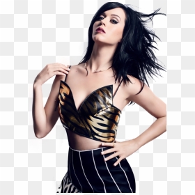 Katy Perry - Katy Perry Transparent Background, HD Png Download - black fashion model png