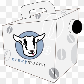 Coffee Tote For Customers Ordering Bulk Amounts Of - Cattle, HD Png Download - cow face png