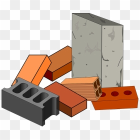 Construction Materials Clipart, HD Png Download - concrete wall png