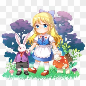 Alice In Wonderland Rabbit Png, Transparent Png - alice in wonderland rabbit png