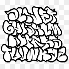 Drawing Wall Graffiti - Graffiti Letters, HD Png Download - graffiti wall png