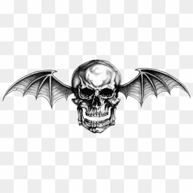 Hail To The King - Avenged Sevenfold Logo Png, Transparent Png - pile of skulls png