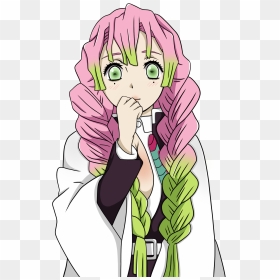 Image Of Mitsuri Glass Effect - Cartoon, HD Png Download - glass effect png