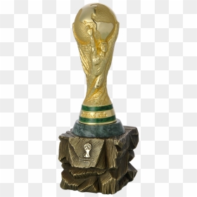 Scored World Cup Trophy, Individually Packed In A Wooden, HD Png Download - world cup trophy png