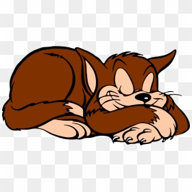Clipart Of Sleeping Cat , Png Download - Cat Sleeping Clipart Png, Transparent Png - sleeping cat png