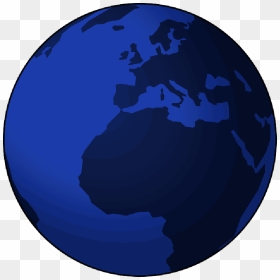 Blue, Geography, Globe, World, Planet, Earth, Cartoon - Bumi Vektor, HD Png Download - earth cartoon png
