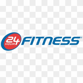 24 Hour Fitness Transparent & Png Clipart Free Download - 24 Hr Fitness, Png Download - fitness logo png