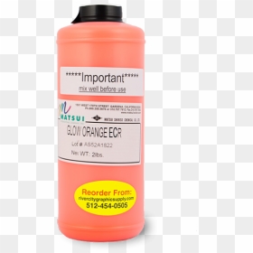 Matsui Glow Orange Ecr Pigment - Bottle, HD Png Download - orange glow png