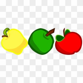 Apple Cartoon Cliparts - Three Apple Clipart, HD Png Download - apple cartoon png
