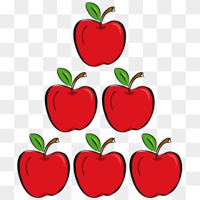 Cartoon Apple Clipart Graphic Royalty Free Library - Apples Cartoon, HD Png Download - apple cartoon png