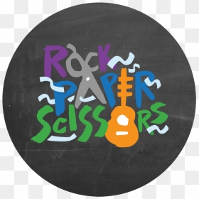 Rps Chalkboard - Wall Clock, HD Png Download - rock paper scissors png