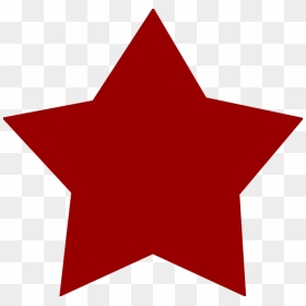 Clipart Stars Maroon - Vector Free Red Star Png, Transparent Png - small star png