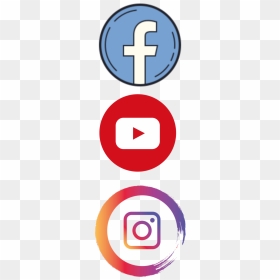 #redessociales #facebook #instagram #youtube #icons - Cross, HD Png ...