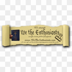 Calligraphy, HD Png Download - passport stamps png