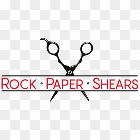 Rock Paper Shears - Scissors, HD Png Download - rock paper scissors png