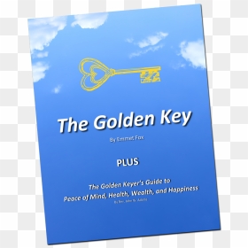 The Golden Key By Emmet Fox - Flyer, HD Png Download - golden key png