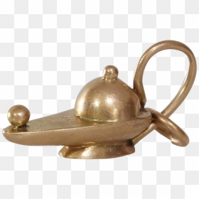 Transparent Genie Lamp Png - Brass, Png Download - genie lamp png