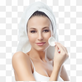 Remove Makeup By Coconut Oil & Cotton Bud , Png Download - Spa Facial Png, Transparent Png - facial png