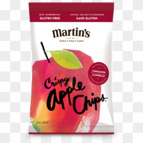 Crispy Apple Chips - Martin's Apple Chips, HD Png Download - bag of chips png