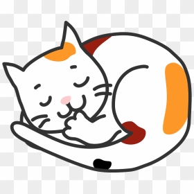 Cat Animal Sleeping Clipart - Cat, HD Png Download - sleeping cat png