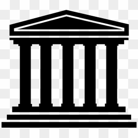 Column Clipart Stone Pillar - Clip Art Pillars, HD Png Download - roman pillars png