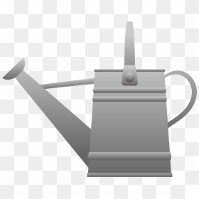 Clipart Watering Can - Grey Water Can Clipart, HD Png Download - watering can png