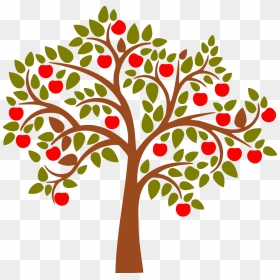Apple Tree Vector Png, Transparent Png - red.png