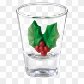 Pint Glass, HD Png Download - holly leaf png