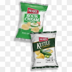 Bag Of Herr"s Baby Back Ribs Potato Chips And Herr"s, HD Png Download - bag of chips png