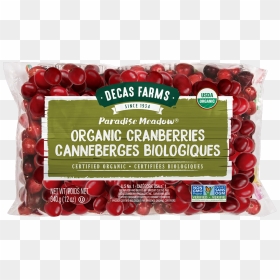Paradise Meadow Organic Fresh Cranberries - Pedrafita Do Cebreiro, HD Png Download - cranberries png