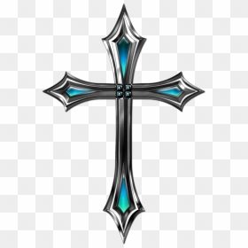Silver Cross Transparent Background Clipart , Png Download - Clipart Silver Cross, Png Download - silver background png