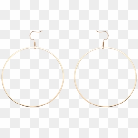 Transparent Golden Circle Png - Earrings, Png Download - golden circle png