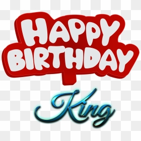 King Happy Birthday Name Logo - Happy Birthday King Png, Transparent Png - king logo png