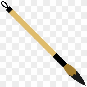 Writing Brush Clipart - 書道 筆 イラスト フリー, HD Png Download - pincel png