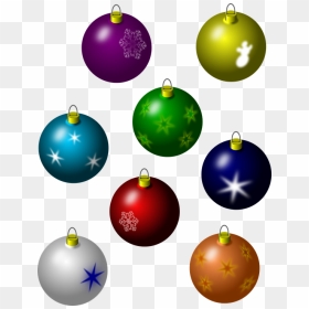 Christmas Bulbs Clipart, HD Png Download - bolas de navidad png