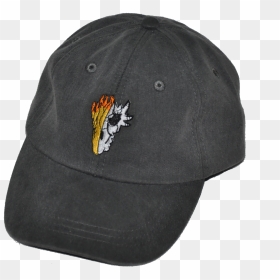 Image Of Burning Demonio Cap Charcoal , Png Download - Baseball Cap, Transparent Png - charcoal png