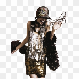 1920s The Great Gatsby Roaring Twenties Jazz Age Flapper - Roaring Twenties Great Gatsby Jazz Age, HD Png Download - great gatsby png